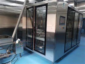 浙江某制藥公司-江蘇萬創(chuàng)滅菌科技-高溫蒸汽瞬時粉末滅菌設(shè)備安裝現(xiàn)場！