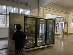 江蘇泰州某制藥公司-江蘇萬創(chuàng)滅菌科技-高溫蒸汽瞬時粉末滅菌設備安裝現(xiàn)場！