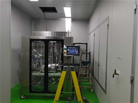 香港某制藥公司-江蘇萬創(chuàng)滅菌科技-高溫蒸汽瞬時粉末滅菌設備安裝現(xiàn)場！