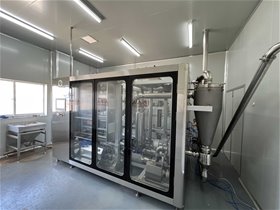 陜西某制藥公司2-江蘇萬創(chuàng)滅菌科技-高溫蒸汽瞬時粉末滅菌設備安裝現(xiàn)場！